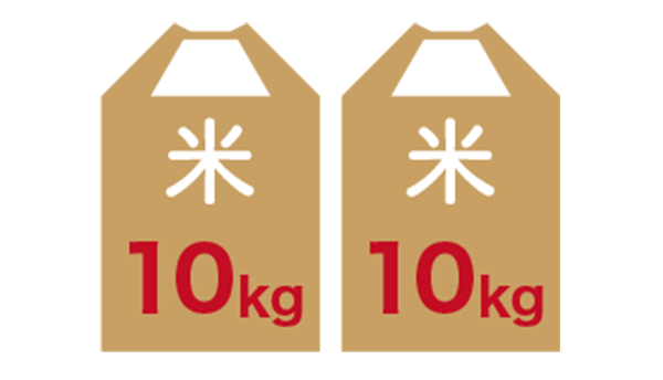 10kg×2個